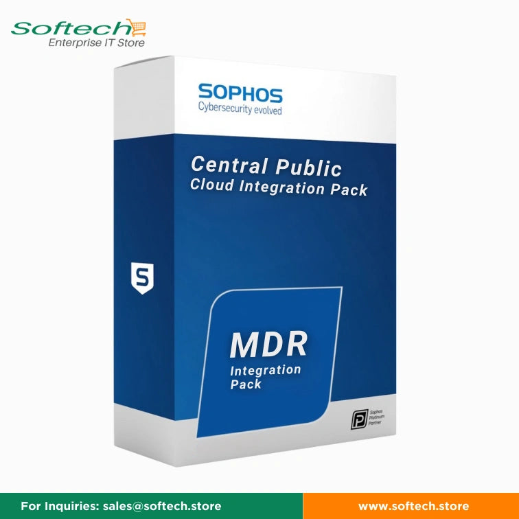 Special offer on Sophos Central Cloud Integration Pack an Add-On for Sophos MDR, available at Softech Store