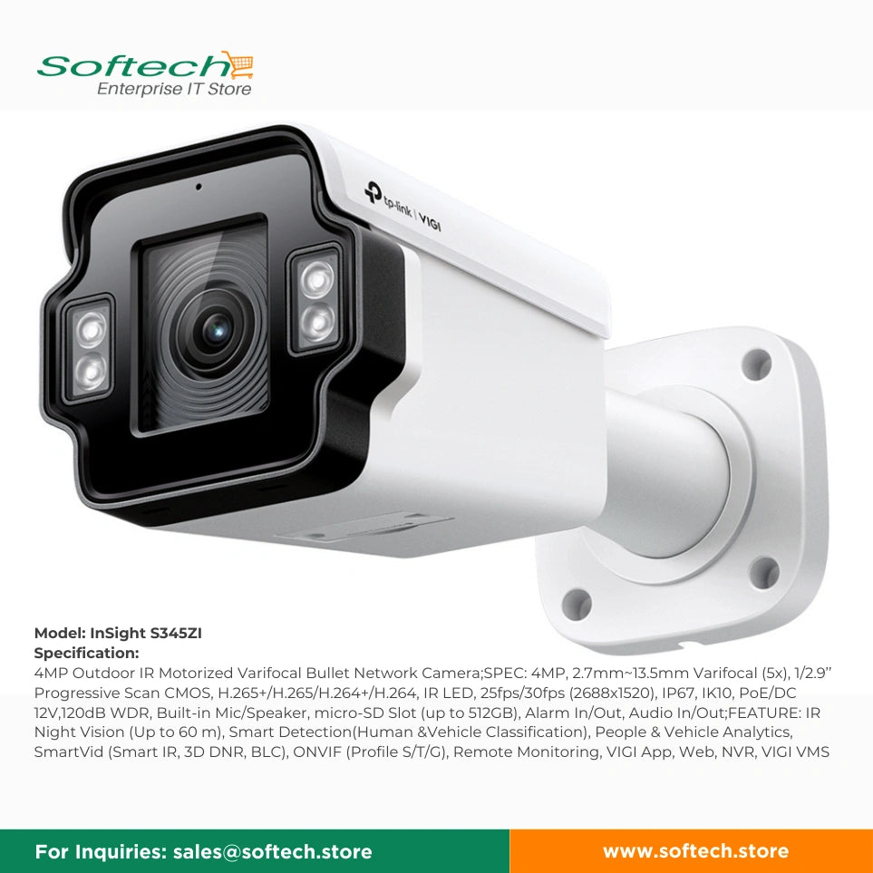 TP-LINK VIGI Bullet Camera – SOFTECH STORE