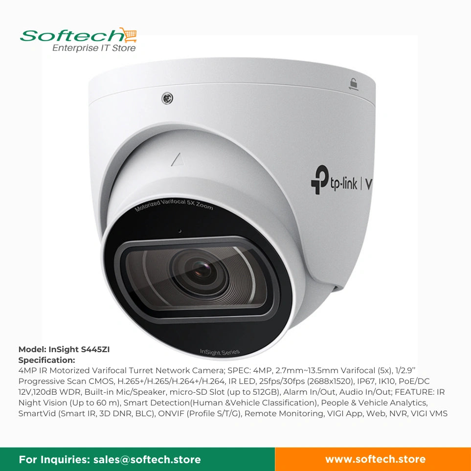 TP-LINK VIGI Turret Camera – SOFTECH STORE