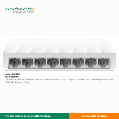 TP-LINK FESTA Unmanaged 5/8P 10/100M Switch