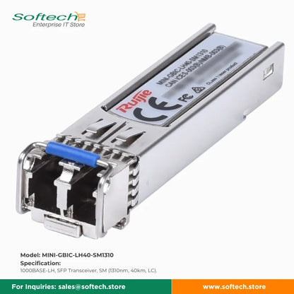 Reyee SFP/SFP+ Modules for High-Speed Fiber Connections