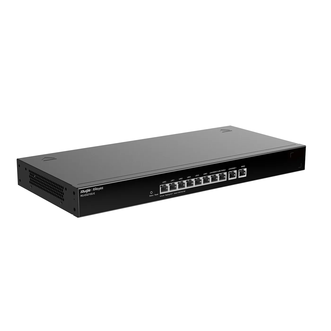 Reyee 10-Port Gigabit Cloud Managed Gataway, 10 Gigabit Ethernet connection Ports, support up to 4 WAN ports, Max 200 concurrent users, 1Gbps.