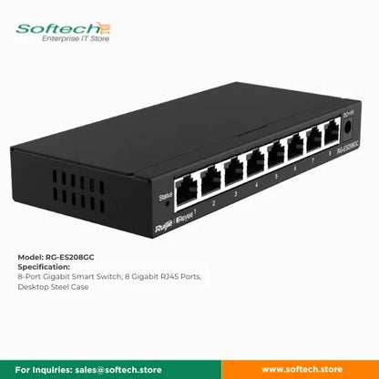 Reyee Cloud Managed Switch for IP Surveillance Cameras