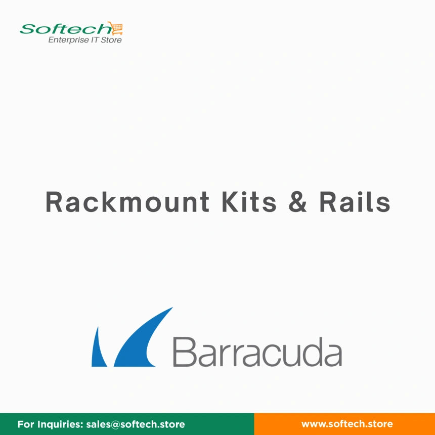 Barracuda Rackmount Kits and Rails for easy installation