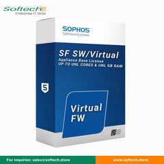 Sophos SF SW/Virtual Firewall - UNL CORES & UNL GB RAM With Protection Bundle Subscriptions and Base License