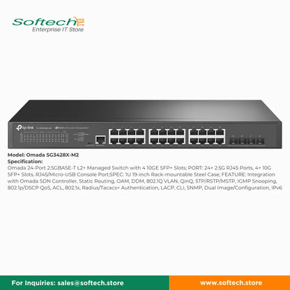 TP-LINK OMADA L2+ Managed Switch