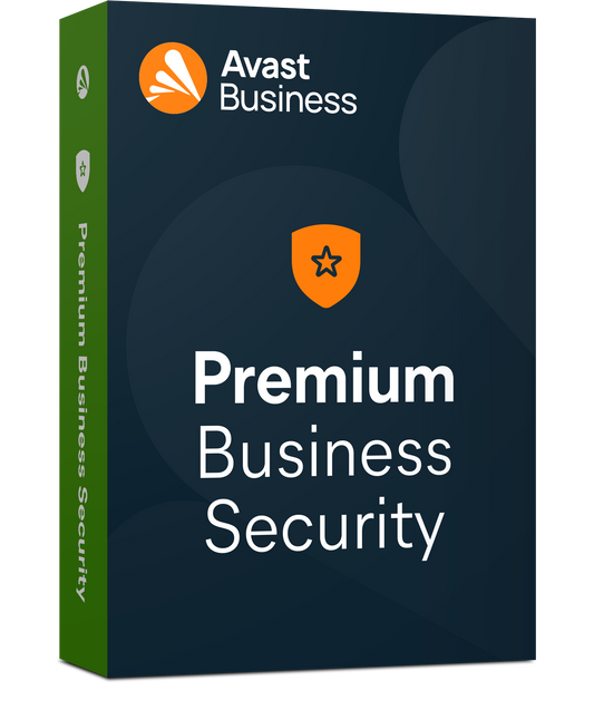 Avast Premium Business security offers all features from Avast Essentials for Business and more, including Firewall, Ransomeware shield, Sharepoint server protection, Exchange server protection etc.