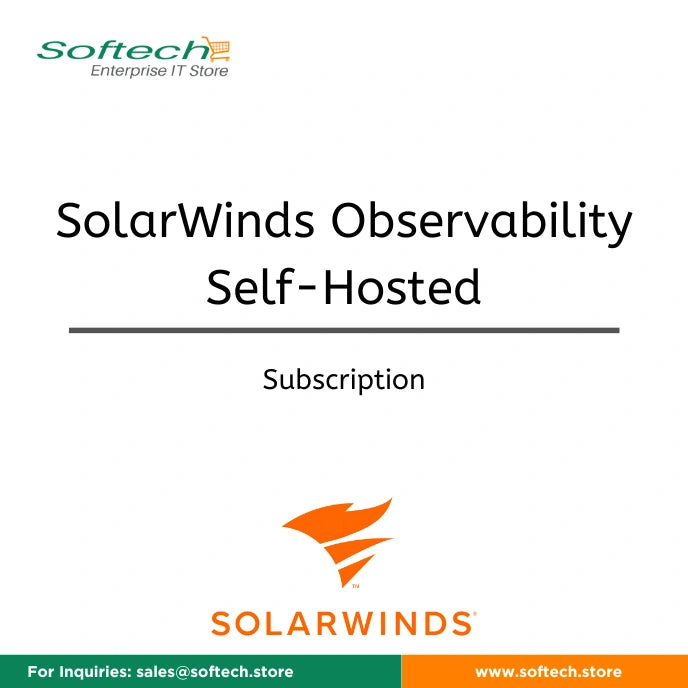 SolarWinds Observability Self-Hosted Advanced- Subscription