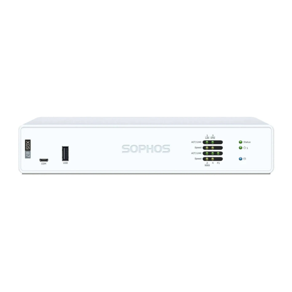 Sophos XGS 87 Firewall Security Appliance - EU power cord