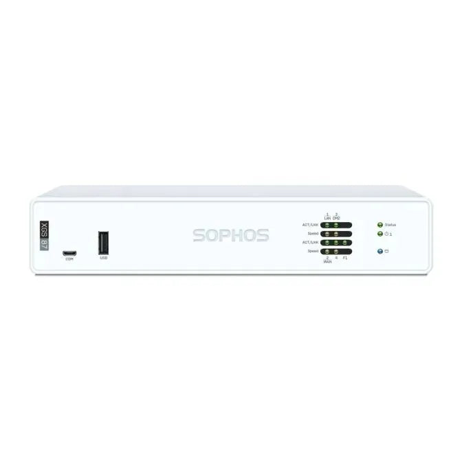 Sophos XGS 87 Firewall Security Appliance UK power cord