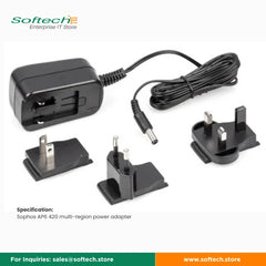 Sophos Spare Power Supplies, Adapters and Cords for Firewalls, SD-RED and Access Points