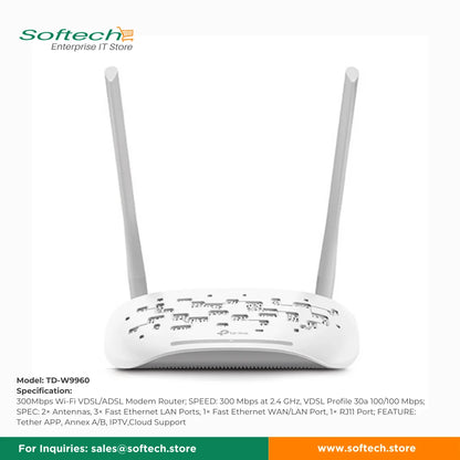TP-LINK SOHO xDSL Modem Router
