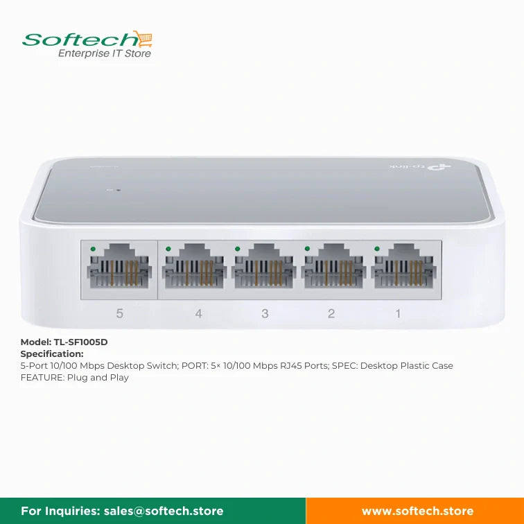 TP-LINK FESTA Unmanaged 5/8P 10/100M Switch