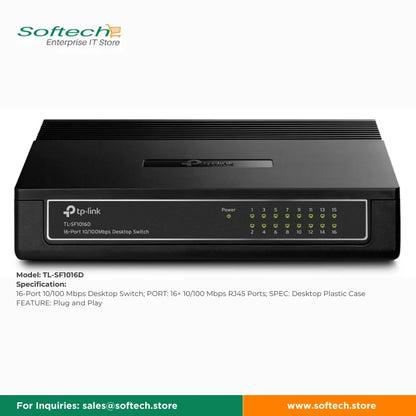TP-LINK BUSINESS SERIES Unmanaged 16/24/48P 10/100M Switch