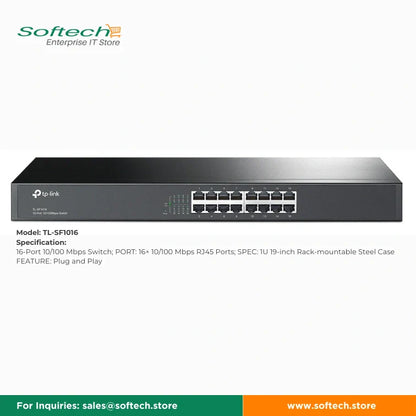 TP-LINK BUSINESS SERIES Unmanaged 16/24/48P 10/100M Switch