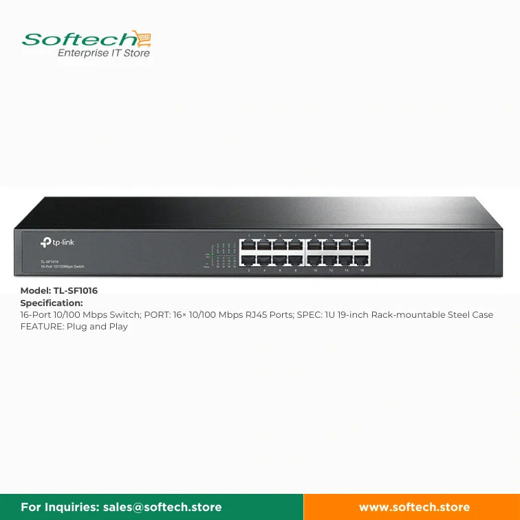 TP-LINK FESTA Unmanaged 16/24/48P 10/100M Switch