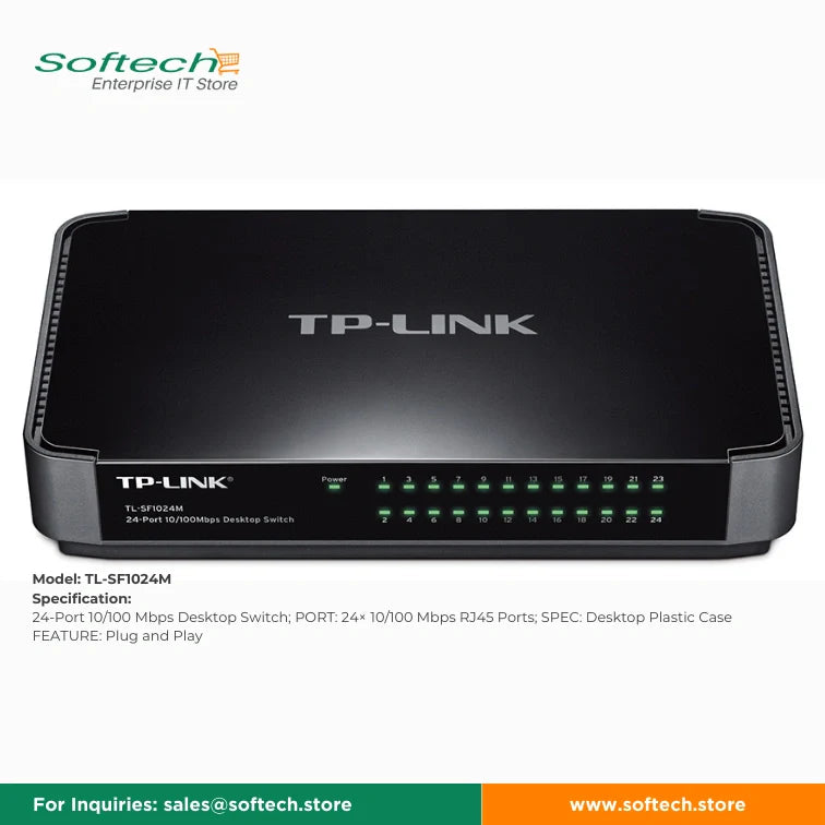 TP-LINK FESTA Unmanaged 16/24/48P 10/100M Switch