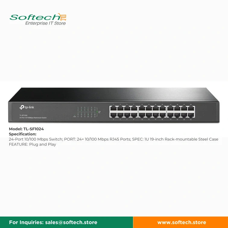 TP-LINK BUSINESS SERIES Unmanaged 16/24/48P 10/100M Switch