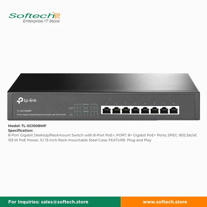 TP-LINK BUSINESS SERIES Unmanaged/Easy Smart PoE Switch