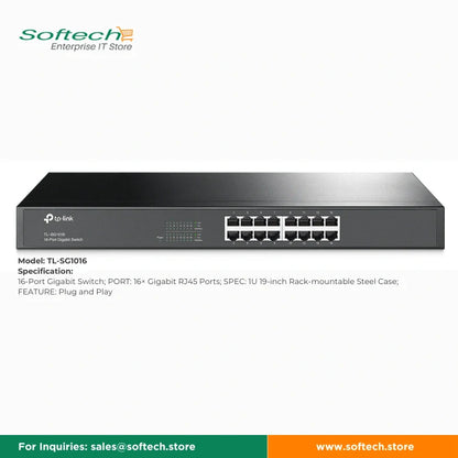 TP-LINK BUSINESS SERIES Unmanaged 16/24/48P Giga-Switch