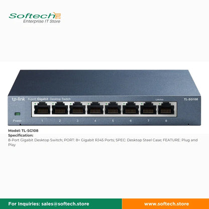 TP-LINK BUSINESS SERIES Unmanaged 5/8P Giga-Switch