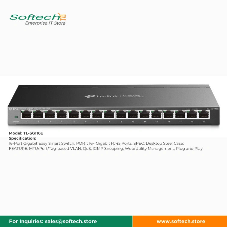 TP-LINK BUSINESS SERIES Easy Smart Switch
