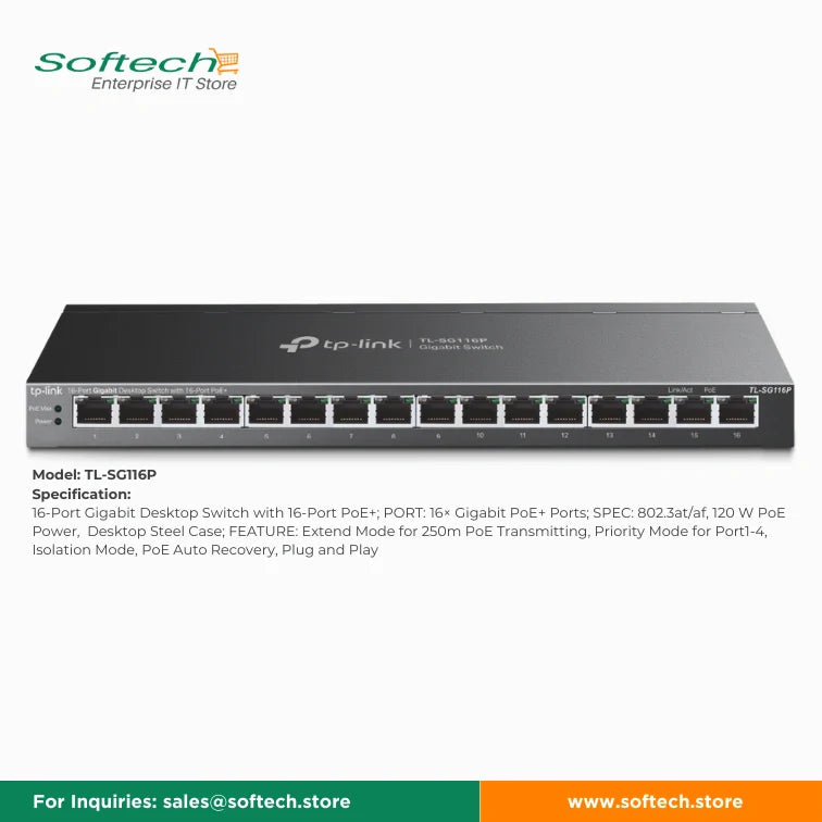 TP-LINK BUSINESS SERIES Unmanaged/Easy Smart PoE Switch