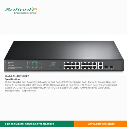 TP-LINK FESTA Unmanaged/Easy Smart PoE Switch