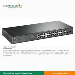 TP-LINK FESTA Unmanaged/Easy Smart PoE Switch