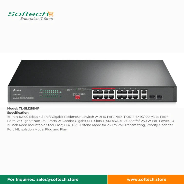 TP-LINK FESTA Unmanaged/Easy Smart PoE Switch