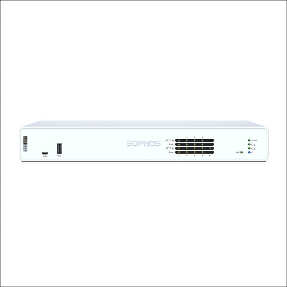 Sophos XGS 116 Firewall Security Appliance - UK power cord