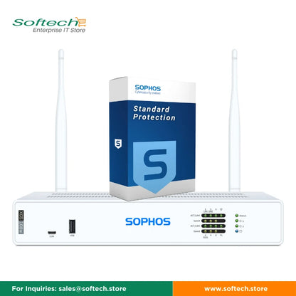 Special offer Sophos XGS 108w Firewall with and without Protections and support is available on Softech Store.