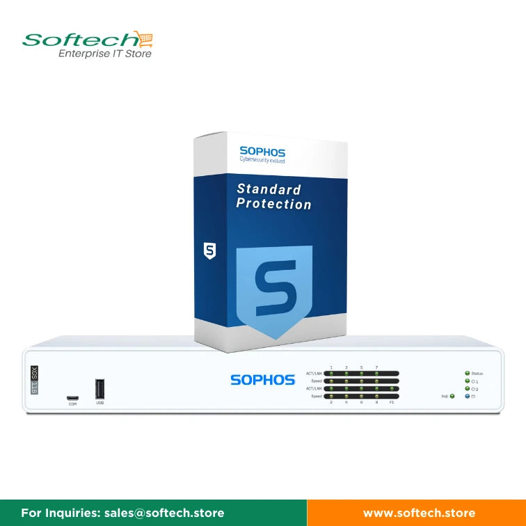 Special offer Sophos XGS 116 Firewall with and without Protections and support is available on Softech Store.