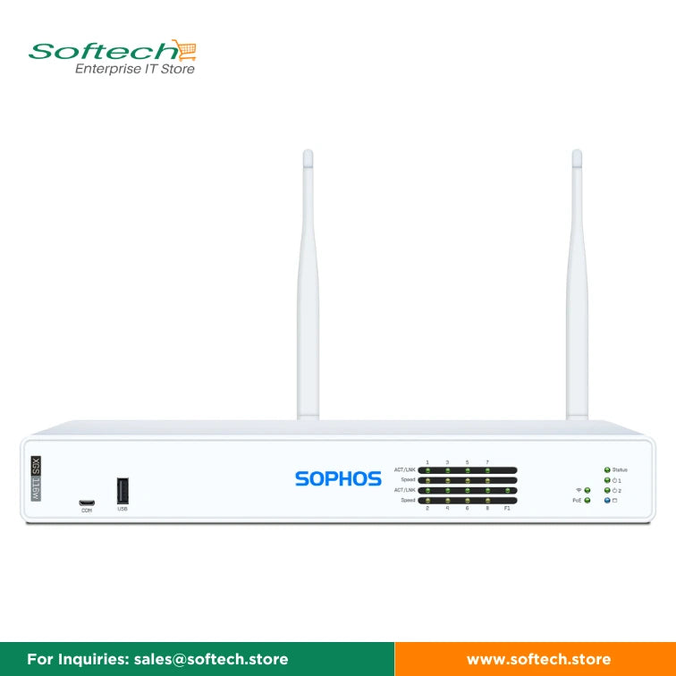 Special offer Sophos XGS 116w Firewall with and without Protections and support is available on Softech Store.