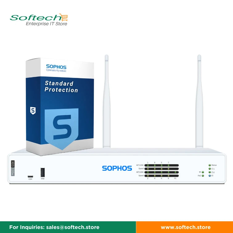 Special offer Sophos XGS 116w Firewall with and without Protections and support is available on Softech Store.