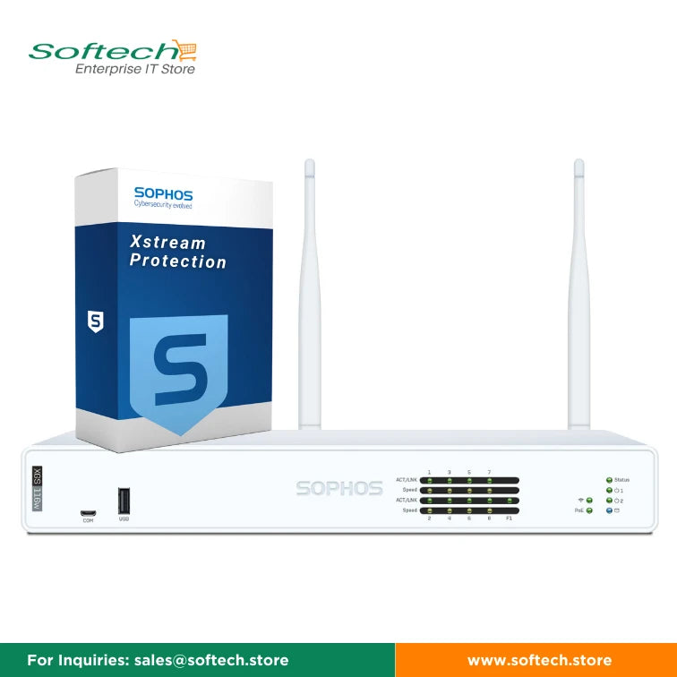 Special offer Sophos XGS 116w Firewall with and without Protections and support is available on Softech Store.