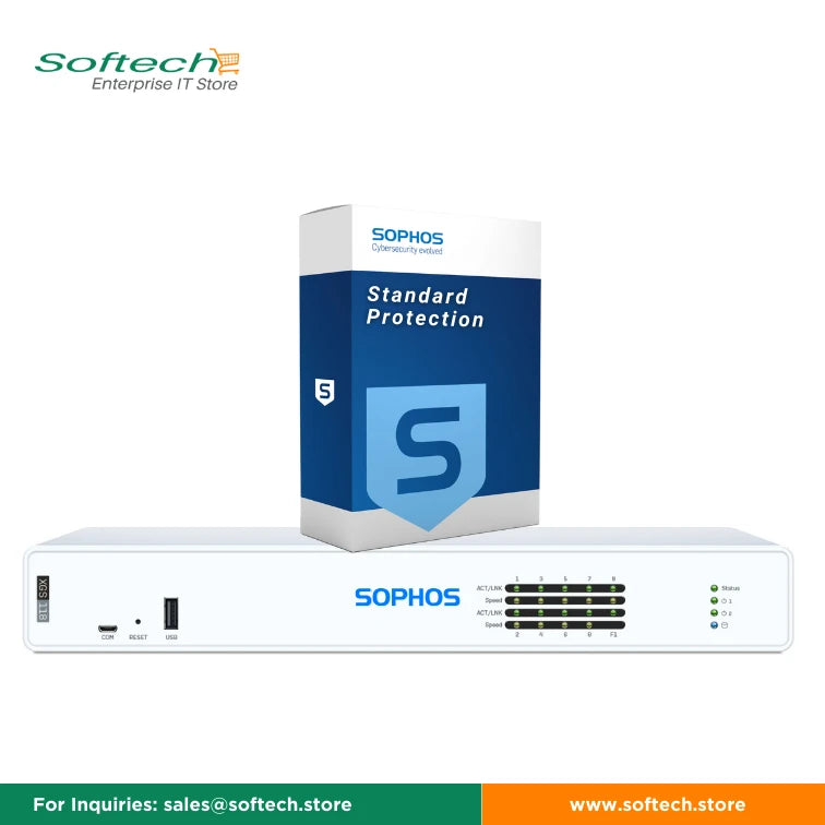 Special offer Sophos XGS 118 Firewall with and without Protections and support is available on Softech Store.