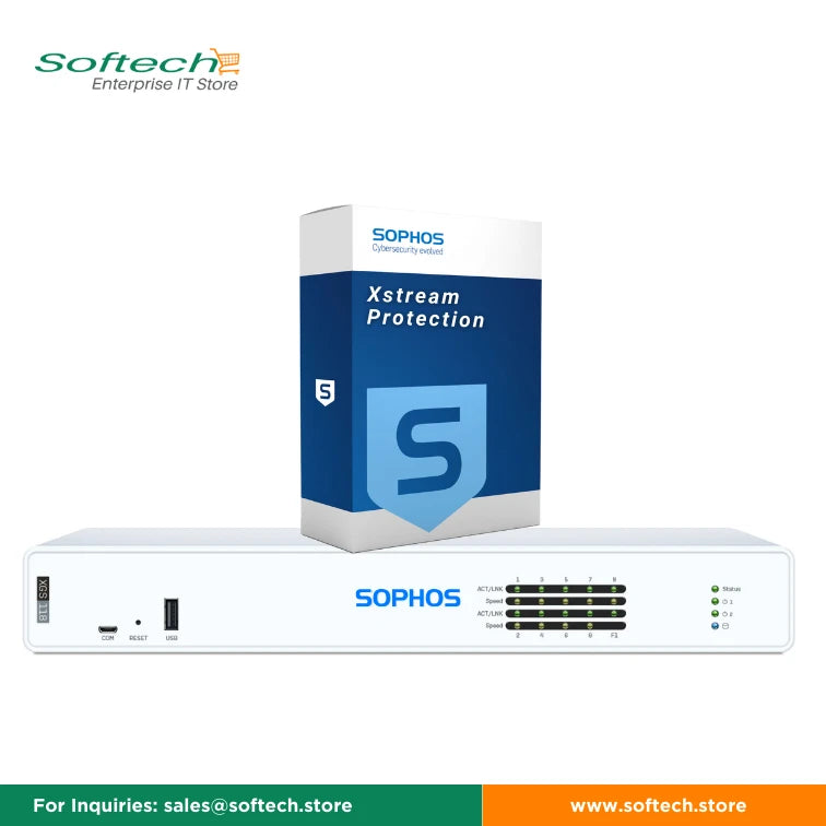 Special offer Sophos XGS 118 Firewall with and without Protections and support is available on Softech Store.