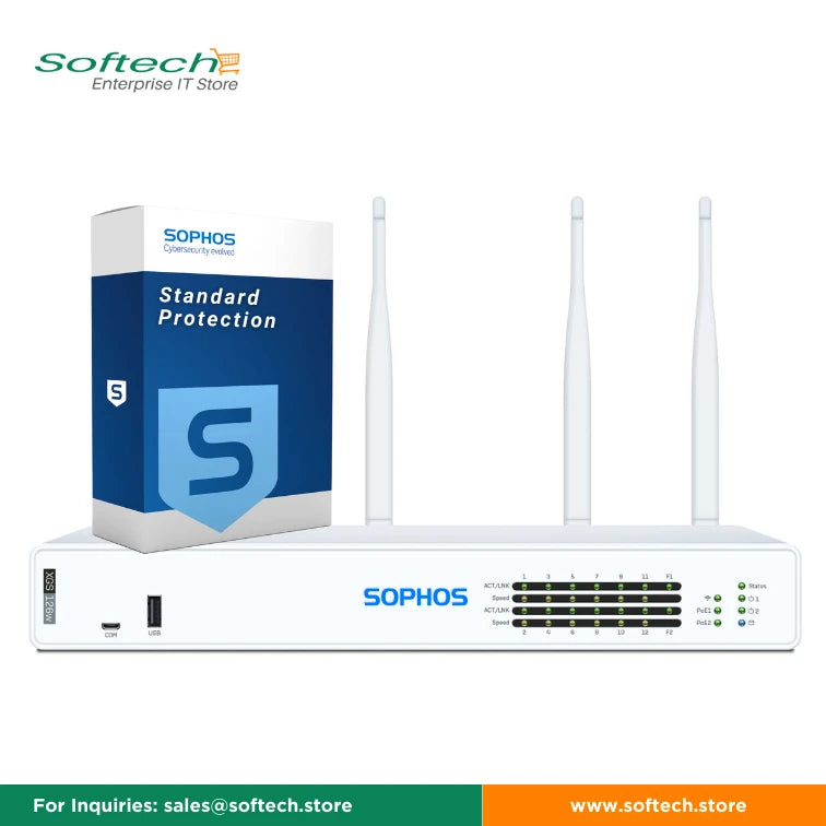 Special offer Sophos XGS 126w Firewall with and without Protections and support is available on Softech Store.