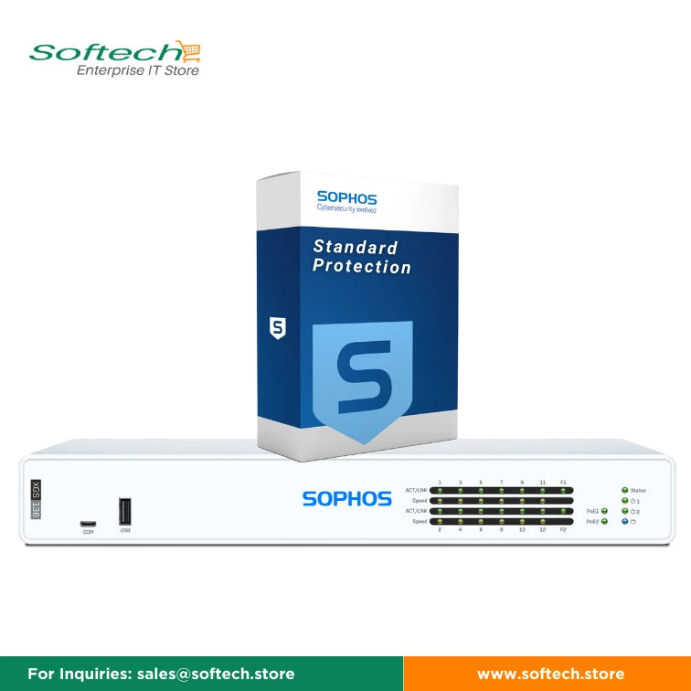 Special offer Sophos XGS 136 Firewall with and without Protections and support is available on Softech Store.