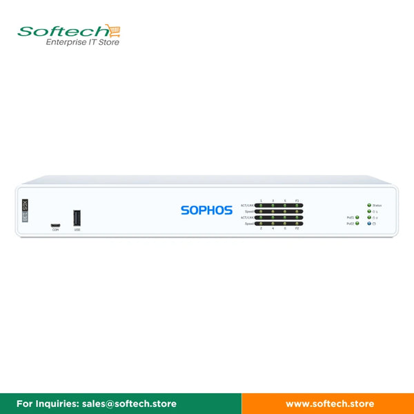 Sophos XGS 138 Firewall With Protection Bundle Subscriptions and Base License