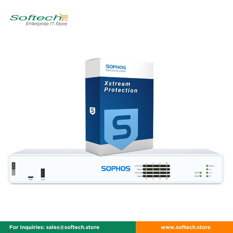 Special offer Sophos XGS 138 Firewall with and without Protections and support is available on Softech Store.