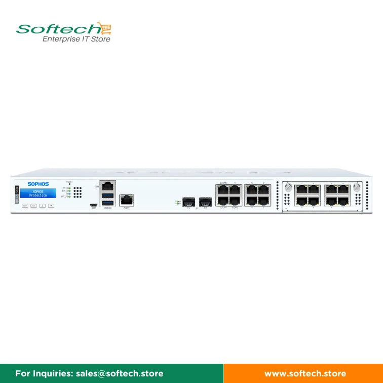 Special offer Sophos XGS 2100 Firewall with and without Protections and support is available on Softech Store.