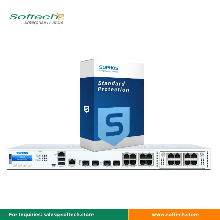 Special offer Sophos XGS 3300 Firewall with and without Protections and support is available on Softech Store.