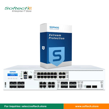 Special offer Sophos XGS 5500 Firewall with and without Protections and support is available on Softech Store.