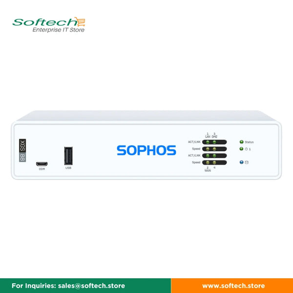 Sophos XGS 88 Firewall With Protection Bundle Subscriptions and Base License