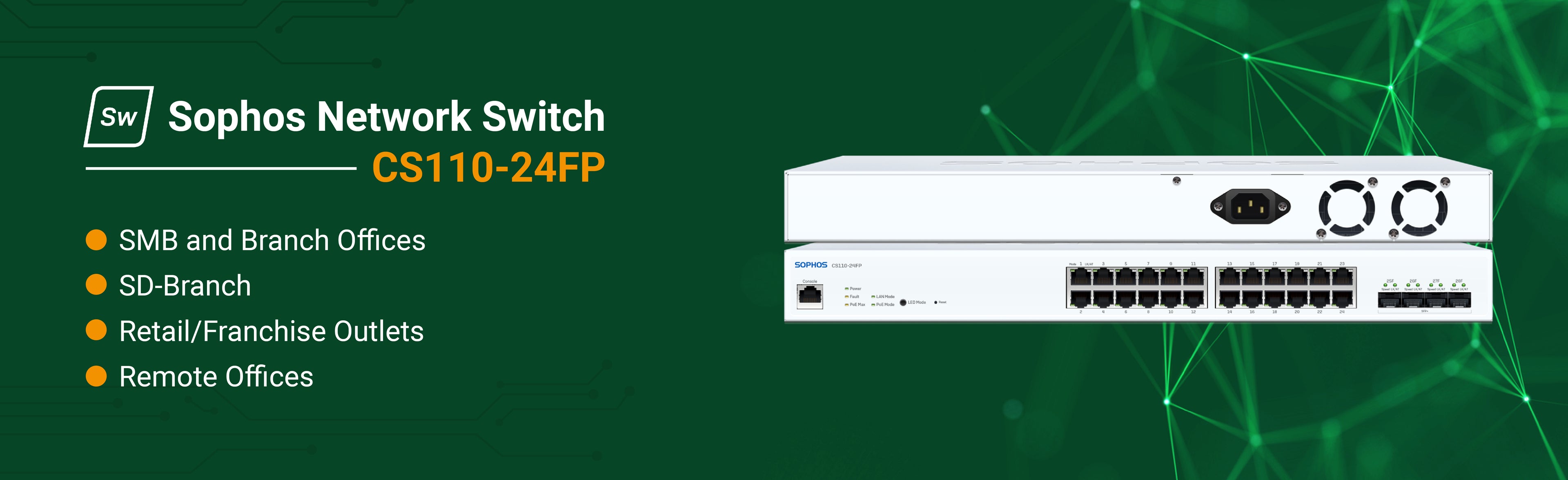 SOPHOS NETOWRK SWITCH banner