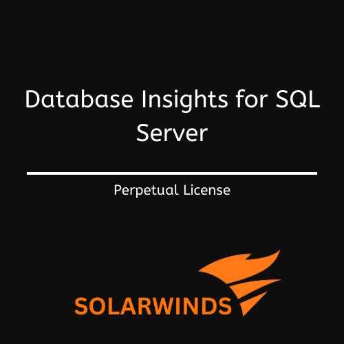 Image Solarwinds Legacy SolarWinds Database Insights for SQL Server per instance (800 to 999 instances) - Annual Maintenance Renewal