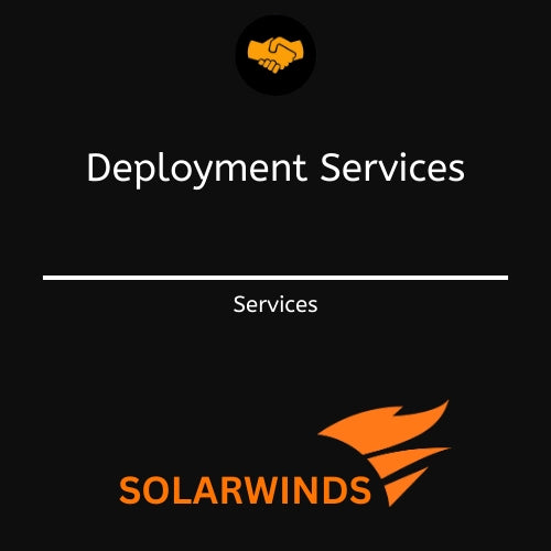 Image Solarwinds Deployment , upgrade, and implementation assistance | IT Service Management