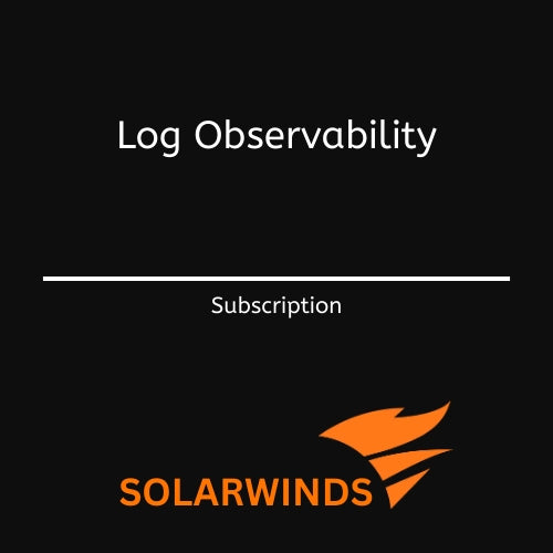 Image Solarwinds Expansion of Log Observability, 1 GB/Month, 15-Day Retention - Monthly Subscription Upgrade (Maintenance expires on same day as existing license)